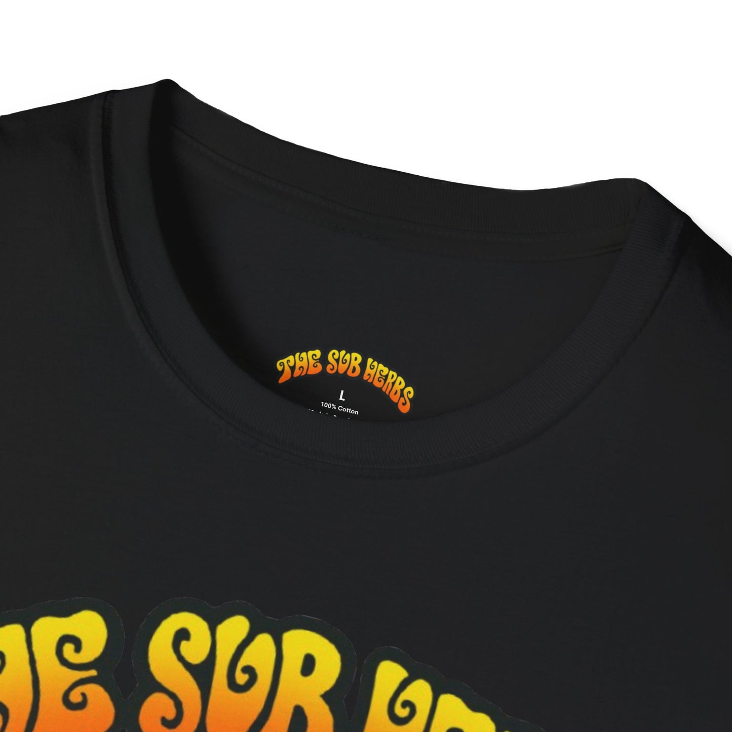 Orange Drip Softstyle T-Shirt