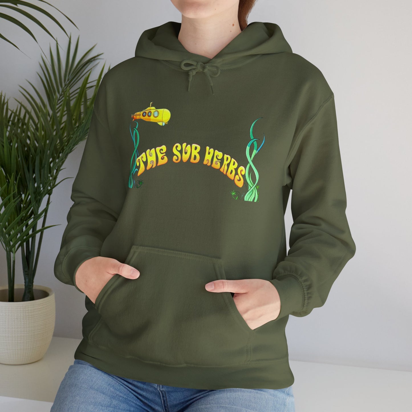 The Sub Herbs Unisex Heavy Blend Hooded Sweatshirt
