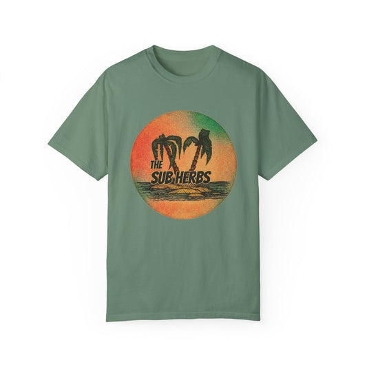 The Sub Herbs Tropical Vibe Unisex Garment-Dyed T-shirt