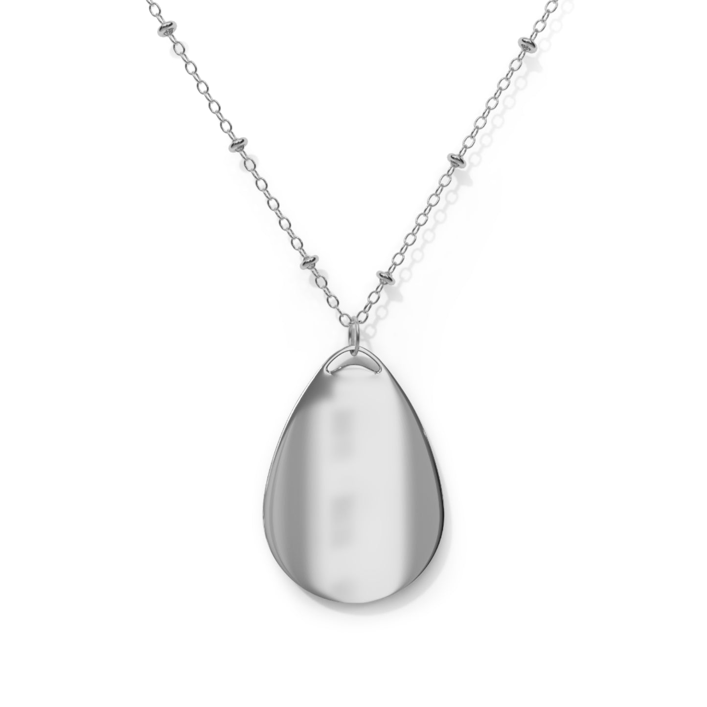 Oval Pendant Necklace